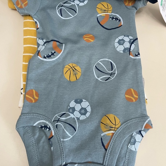 Carters baby boy 5 pack onsies 3m bodysuit NWT - Picture 5 of 6
